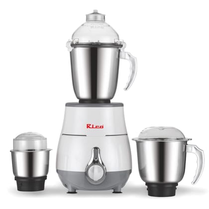 Mixer Grinder 1 Horse Power with Liquid, Dry and Chutney Jars MG1810 (White)