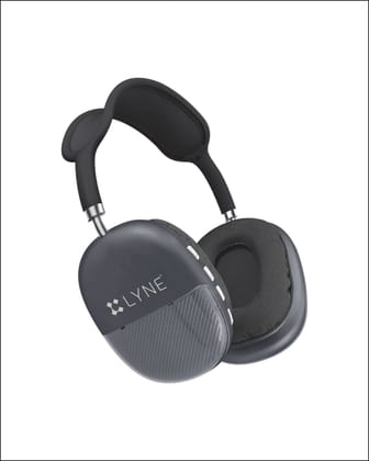 LYNE Hydro 6 Gaming Headset Bluetooth & Wired Gaming  (Black, On The Ear)