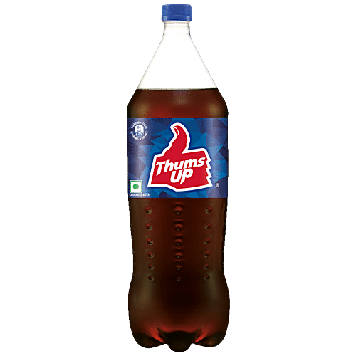 Thums Up Soft Drink - Refreshing, Strong, 2 l Pet Bottle