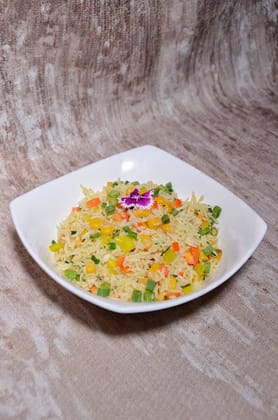 Corn And Capsicum Prawns Fried Rice