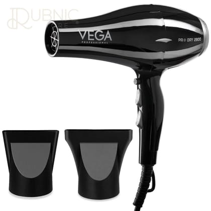 VEGA Professional Pro Dry Hair Dryer - Black (VPPHD-09)