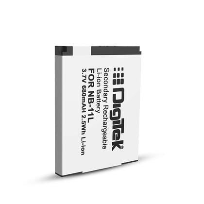 Digitek (NB-11L) Lithium-ion Rechargeable Battery for DSLR Camera, Compatibility - IXUS 125HS, 240HS, Powershot A1200, A2200, A2300, A2400, A3200, A3300 is, A3400 is (NB-11L)