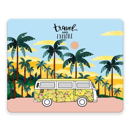 Travel and Explore Mouse Pad