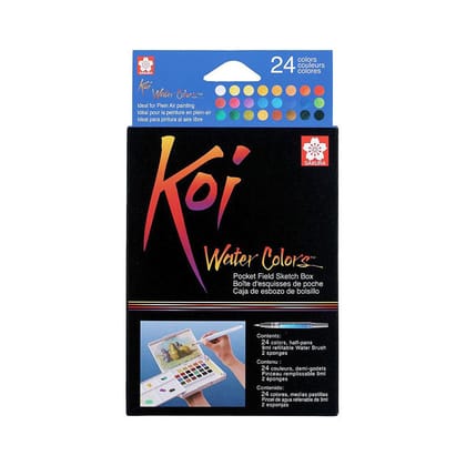 Sakura Koi Water Colour Cake Set Of 24