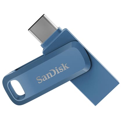 SanDisk Ultra Dual Drive Go C3 32GB USB3.0 Type C Pendrive for Mobile- Navy Blue