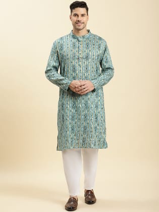 Men Kurta Pajama Set-S/40 inches