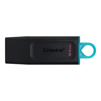 Kingston 64GB DataTraveler Exodia DTX/64GB USB 3.2 Gen1 Pen Drive (Black)