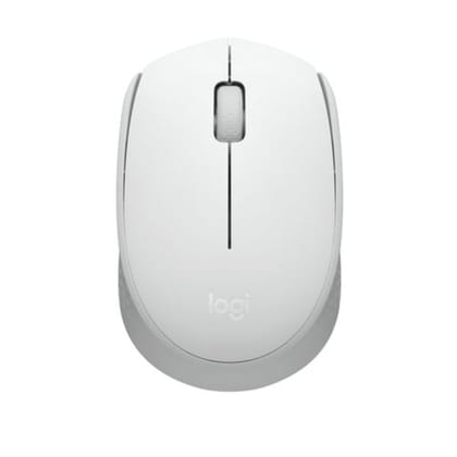 Logitech M171 Wireless Mouse, White