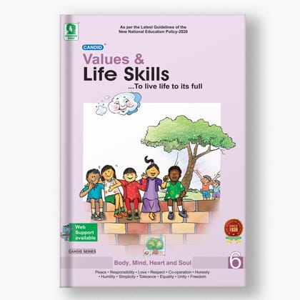 Candid Values & Life Skills Book - 6-Grade 06 / Moral Science