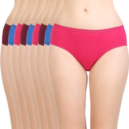 Bodycare women's combed cotton assorted Hipster Panty Pack of 9 ( 26D-D )