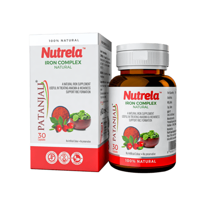 PAT NUTRELA IRON COMPLEX NATURAL CAPSULE