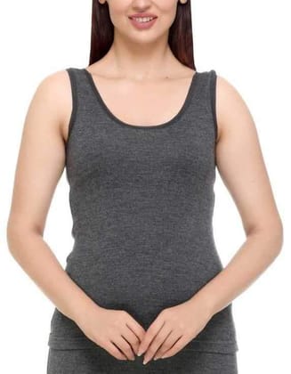 Romano nx Merino Wool Bamboo Thermal Sleeveless Round Neck for Women-XX-Small