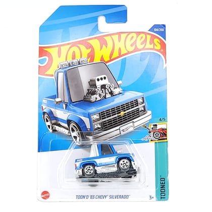 Hot Wheels TOON'D '83 CHEVY SILVERADO Imported