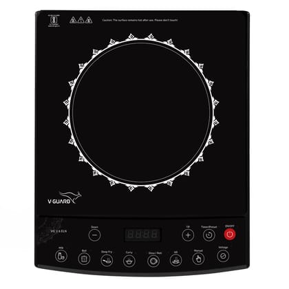 VIC 1.6 ELN 1600 Watt Induction cooktop, 7 Cooking Modes, 4 Hour Timer Function, 24 Hour Preset Function