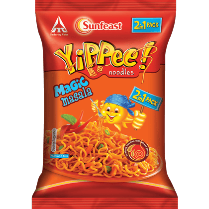 Sunfeast Yippee! Instant Noodles - Magic Masala, 120 G