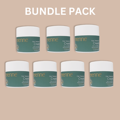 Bundle Combo - 1 (Pack of 7 Hair Retardant creams )-50 gm x 7