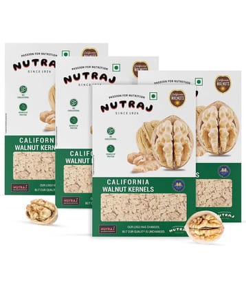 Nutraj California Walnut Kernels 1kg (250g x 4)