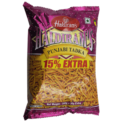 Haldiram's Punjabi Tadka Namkeen, 200 G Pouch