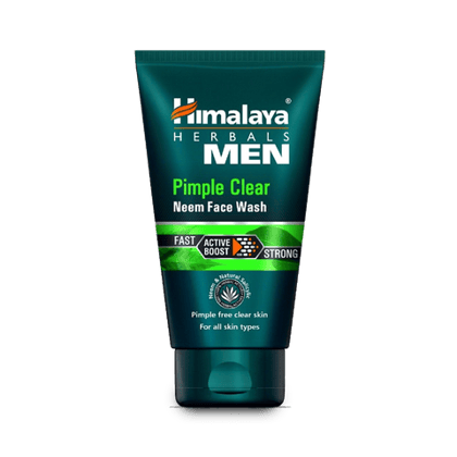 Himalaya Herbals Men Pimple Clear Neem Face Wash, 50 ml Tube