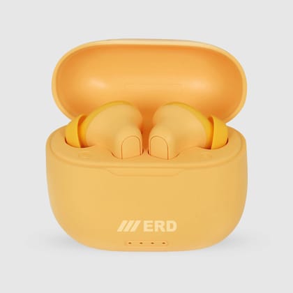 ERD TWS-17  TRUE WIRELESS EARBUDS-25 Hours / Orange / 1 hours