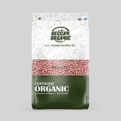 Deccan Organic PEANUTS 500 gm Pouch