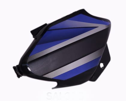 Side Panel / Side Cowl Set Fit For Hero Splendor NXG Latest (New Graphics) Black (Blue Sticker)