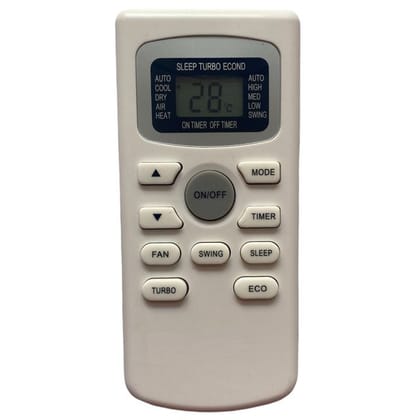 Compatible TCL AC Remote No. 116