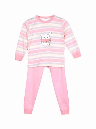 Albion Kids Girls Winter Peach Tracksuit