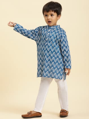 Kurta Pajama Set For Boys-1-2Y