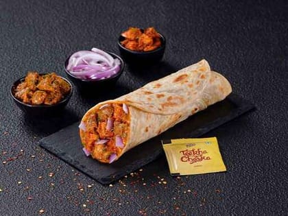 Smoked Butter Chicken Wrap -Lachha Paratha (Handcrafted)