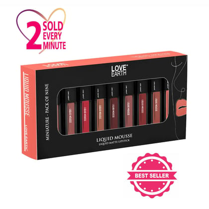 Liquid lipstick minis (pack of 9)