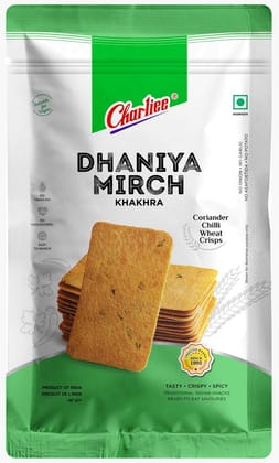 Charliee Dhaniya Mirch Khakhra, 150 gm (1357)