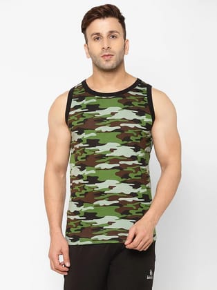 EPPE - Multicolor Polyester Regular Fit Mens Tanks ( Pack of 1 ) - None