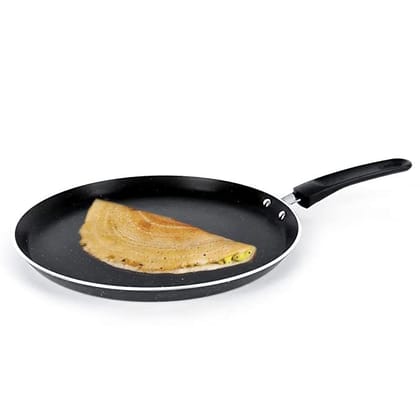 The Better Home Non Stick Dosa Tawa 28cm Granite Cookware, 4 Layered, Long Lasting, for Dosa, Roti, Chapati, Induction Compatible.-The Better Home Non Stick Dosa Tawa 28cm | Granite Cookware | In