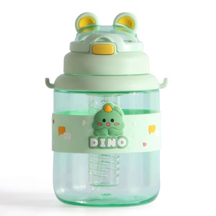 Sipper Water Bottle with Infuser for Kids - 1100ML-Dino