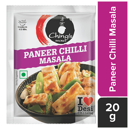 Ching's Secret Paneer Chilli Masala, 20 G Pouch(Savers Retail)