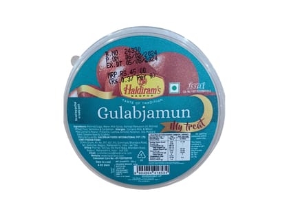 Haldiram's Gulab Jamun Cup Packed Sweets - 120 Gm