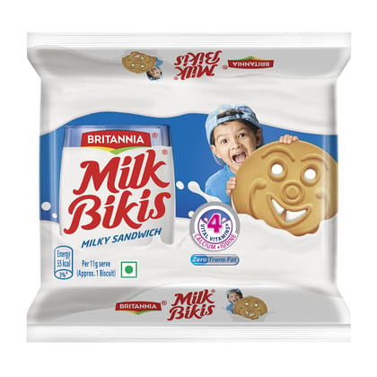 MILK BIKIS MILKY SANDWICH 200GM