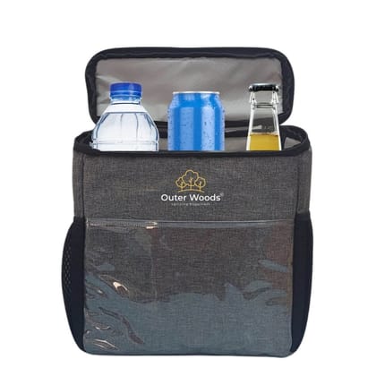 Outer Woods Insulated Cooler Bag for Cars & SUVs-Grey