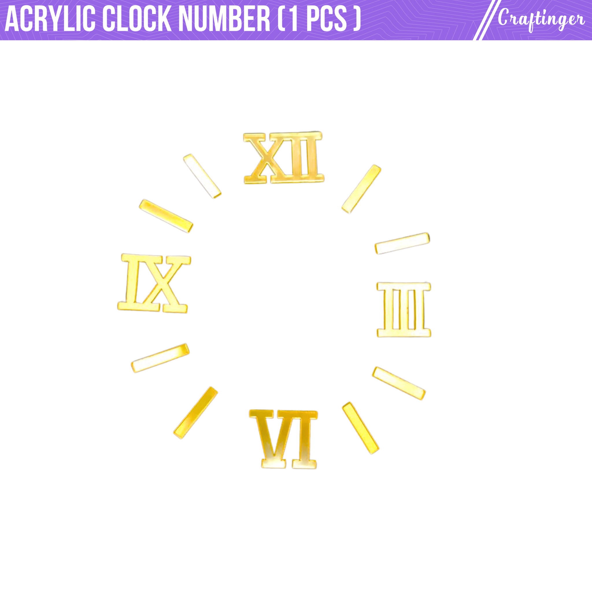 Roman with Stick Numbers (1.5 Inch)-1