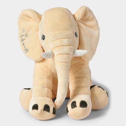 Elephant Soft Toy Stampy-40x38 cm / Peach