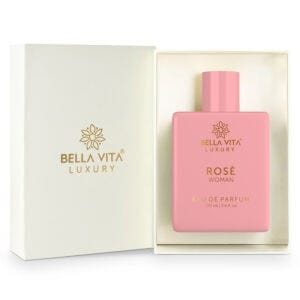 Bella Vita Organic Rose Woman EDP Luxury Rose Perfume, 100 ml