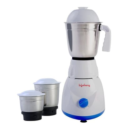 Lifelong Maxo LLMG21 500W With 3 Jars Mixer Grinder-Lifelong Maxo LLMG21 500W With 3 Jars Mixer Grinder