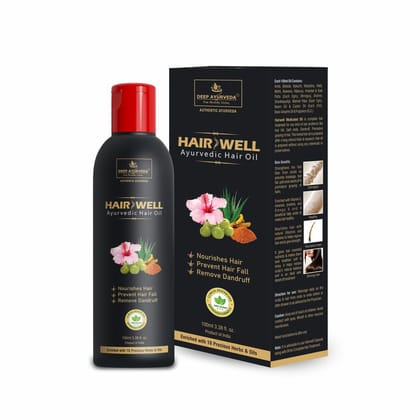 HairWell Ayurvedic Hair Oil | 100 ml Pack of 1