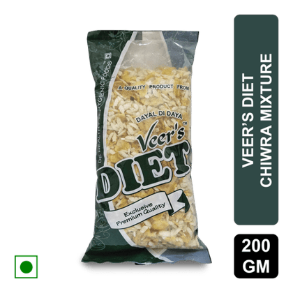 Veer's Diet Chiwra Mixture, 180 gm Pouch