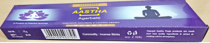 AASTHA AGARBATTI SHANTI - 75 GM