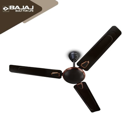 Bajaj Edge HS Deco 1200 mm (48-Inch) 3 Blade Ceiling Fan - Choko Brown