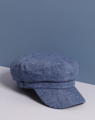 Blue Vintage Breton Cap-Hat