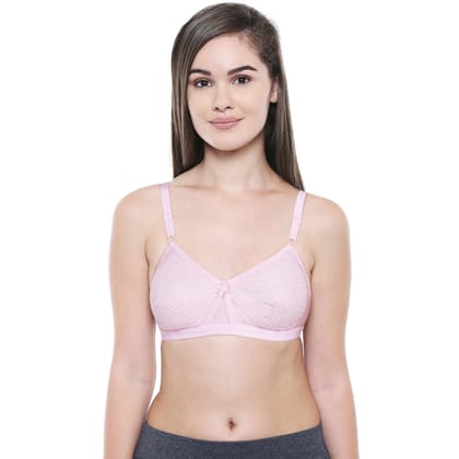 Bodycare Women Poly Cotton Full Coverage Non Padded Regular Bra 5524-PU