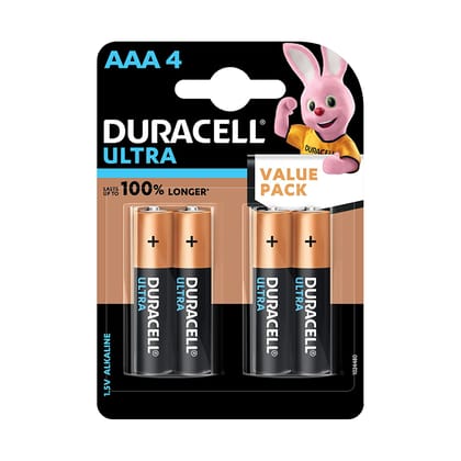 Duracell Ultra AAA 4 PC